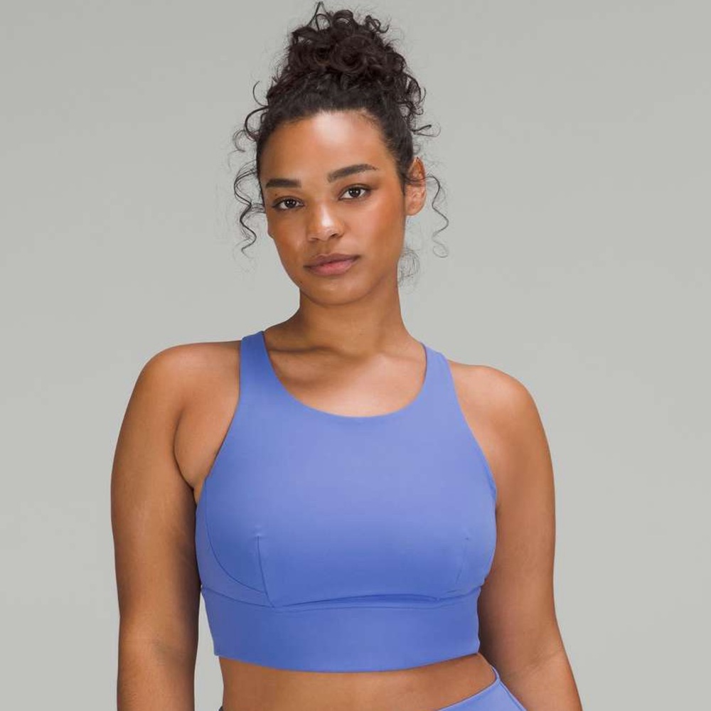 Size 2 Wild Indigo Lululemon Wunder Train Longline Bra